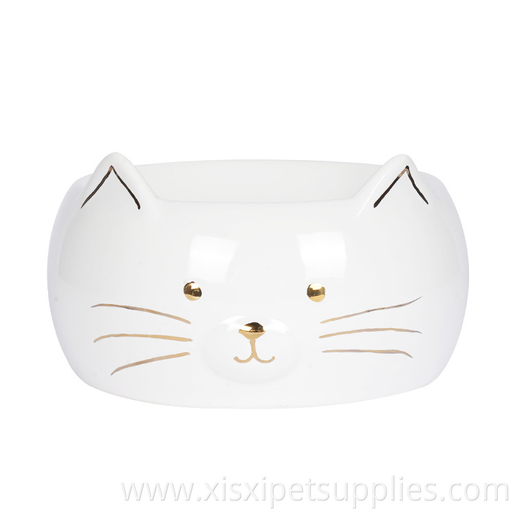 Pet Supplies Non-Slip Ceramic Pet Food Dog Bowl